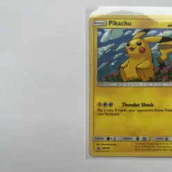 Pokemon TCG Pikachu Sun & Moon Sm206 Holo Promo - Image 3