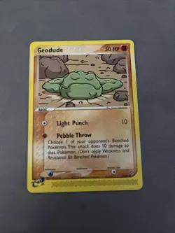 Geodude - 55/97 Dragon #55 (2003) Common NM Pokemon - Image 1