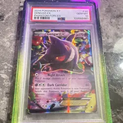 Pokemon Gengar EX 34/119 XY Phantom Forces Ultra Rare Holo PSA 10 - Image 4