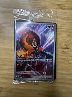 Charcadet 2025 Pokemon Phantasmal Flames #022 Black Star Promo Holo Sealed - Image 1
