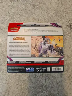 Pokemon TCG Paldea Evolved 3 Pack Blister With Varoom Promo - Image 5