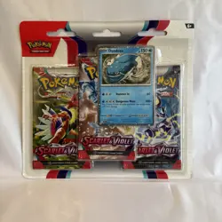Pokemon Scarlet and Violet Base Set - 3 Pack Blister SEALED - Image 1
