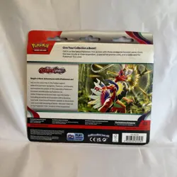 Pokemon Scarlet and Violet Base Set - 3 Pack Blister SEALED - Image 2