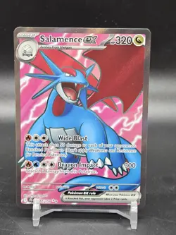 Pokemon TCG Salamence EX 177/159 Journey Together Full Art Ultra Rare Holo - Image 1