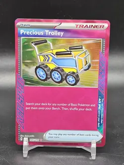 Pokemon Surging Spark Precious Trolley ACE SPEC Rare Holo 185/191 - Image 1