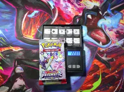 VERY HEAVY! GOD PACKUUU 22.37g Prismatic Evolutions Pokemon TCG Booster (SEALED) - Image 1
