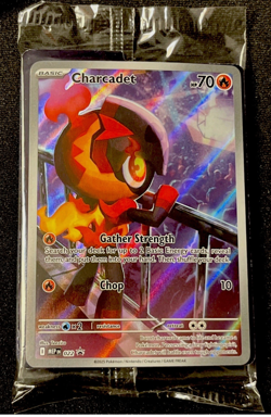 Pokemon TCG - Phantasmal Flames - Charcadet ETB PROMO - RARE 022 - SEALED - Image 1