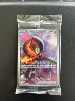 Pokemon Card Charcadet 022 Black Star Promo Sealed - Image 3