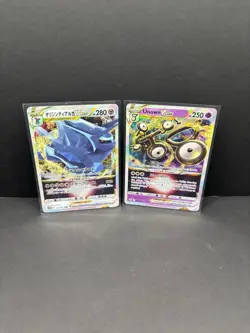 Pokemon VSTAR Holo Lot (2 Cards) – Origin Forme Dialga 280HP & Unown 250HP NM - Image 1