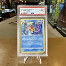 Pokemon 2021 Starmie Holo Rare Fusion Strike 053/264 PSA 10 Low POP - Image 1