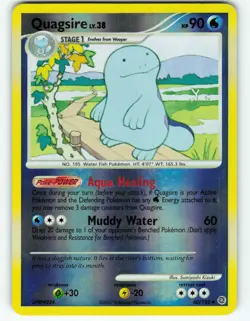 Quagsire - Reverse Holo - 60/132 Secret Wonders - Pokemon TCG - 2007 - Image 1