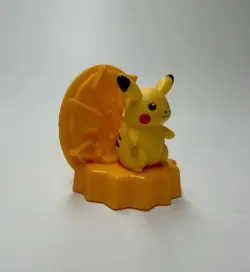 Pikachu Pokemon TCG Card Holder 2008 Burger King Collectible Shelf Display - Image 2