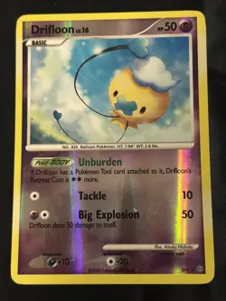 Drifloon - SH1 - Stormfront Shiny - MP/HP - Pokemon - Read Desc. - Image 1