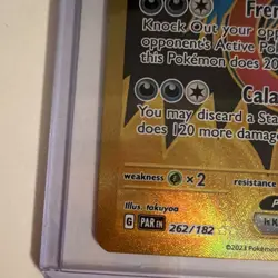 The Pokemon Company Roaring Moon ex SV04 Paradox Rift 262/182 Secret Rare Holo - Image 3