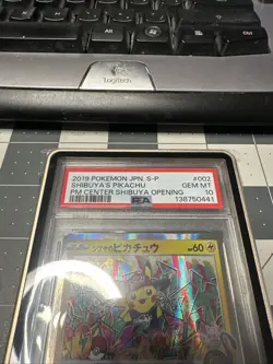 2019 POKEMON JPN S PROMO POKEMON CENTER SHIBUYA OPENING SHIBUYA'S PIKACHU PSA 10 - Image 2