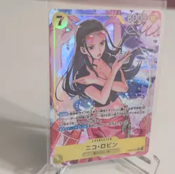 Bandai One Piece CCG Nico Robin EB03-055 SR Alt Art - Image 1