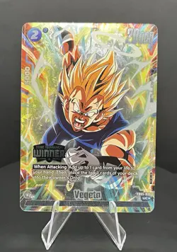 Dragon Ball Super - Fusion World: Vegeta - Winner Card FB05-039 (ENG) - Image 1