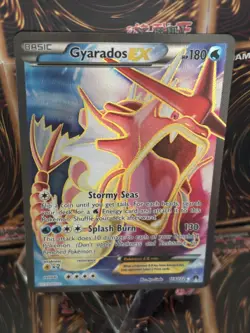 Pokemon Gyarados-EX TCG Full Art Holo Card Breakpoint 114/122 Ultra Rare - Image 1