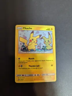 Pokemon Pikachu SM162 Promo Card - Image 1