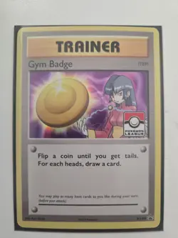 Gym Badge (Sabrina) XY208 Holo XY Promos League Stamped Pokemon Card - Image 1