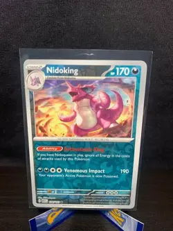 Nidoking 034/165 Reverse Holo - S&V 151 Pokemon Card - NM/Mint - Image 1