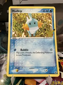 Mudkip Jumbo Card 59/109 Pokemon First Partner 25th Anniversary - Image 1
