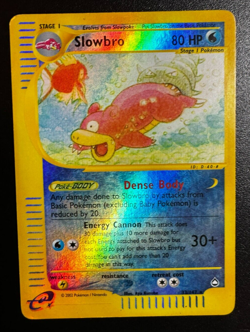 Pokemon Card Slowbro Reverse 33/147 Aquapolis ENG carta english good - Image 1