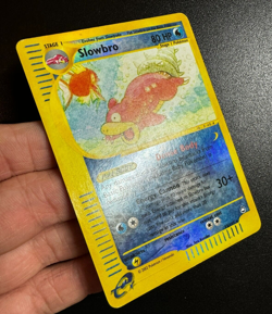 Pokemon Card Slowbro Reverse 33/147 Aquapolis ENG carta english good - Image 3
