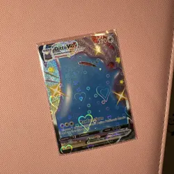 Ditto VMAX Full Art Shiny SV119/SV122 Shiny Vault Shining Fates Pokemon Card NM - Image 3