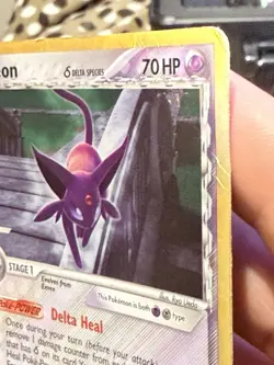 Espeon Delta Series Heavy Play HP Raw Pokemon Card TCG 4/113 - Image 3