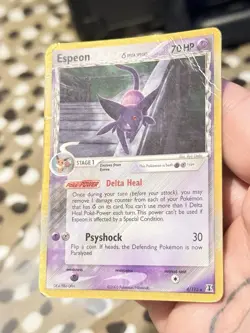Espeon Delta Series Heavy Play HP Raw Pokemon Card TCG 4/113 - Image 4