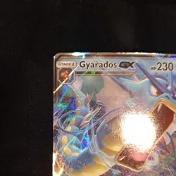 Pokemon Gyarados GX ultra rare SM212 Full Art Promo Holo GX Card SM Set English - Image 5