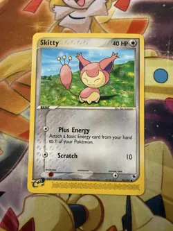 Skitty 70/109 - NON-HOLO - EX Ruby and Sapphire - e-READER Pokemon Card - NM - Image 1