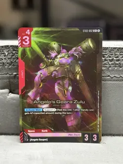 Gundam Card Game - Angelo's Geara Zulu ST03-002 Common + English Foil Edition - Image 1