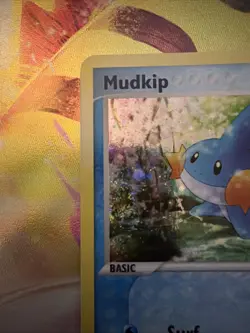 Mudkip 018 Nintendo Promos Holographic Pokemon Card Fermi Bubbles Grading D- - Image 4