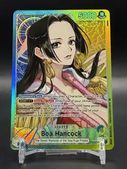 Boa Hancock Alt Art OP14-041 L The Azure Sea's Seven ONE PIECE Card English - Image 1