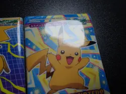 Pokemon Bandai Promo Waterproof Bathroom Menko Card Pikachu x2 #6129 PLAY - Image 4