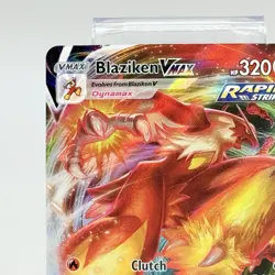 Blaziken Vmax 021/198 Chilling Reign Full Art Ultra Rare Pokemon Card NM - Image 2