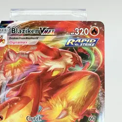 Blaziken Vmax 021/198 Chilling Reign Full Art Ultra Rare Pokemon Card NM - Image 3