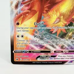Blaziken Vmax 021/198 Chilling Reign Full Art Ultra Rare Pokemon Card NM - Image 5