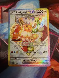 Eevee ex 174 Sv: Scarlet & Violet Promo Card Holo NM - Image 1