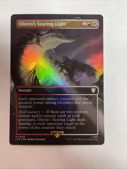 Olorin's Searing Light (Borderless) Commander: the Lord of the Rings #503 R - Image 1