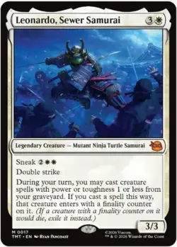 Leonardo, Sewer Samurai (Regular, #17, NM)Teenage Mutant Ninja Turtles (TMT) - Image 1