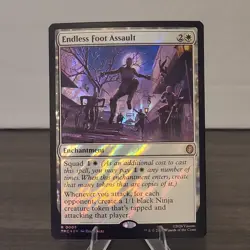 Magic: The Gathering TMNT Endless Foot Assault Rare 008 Surge Foil NM - Image 1