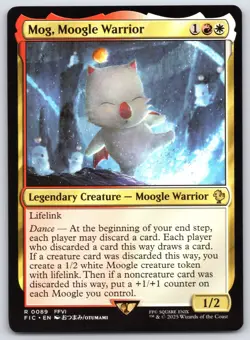 Mog, Moogle Warrior - Commander: FINAL FANTASY - MTG - Near Mint - Image 1