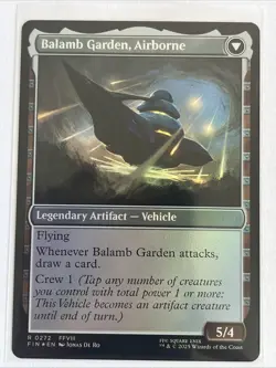 Balamb Garden, SeeD Academy #272 (Foil) (NM) Final Fantasy FIN Magic MTG - Image 2