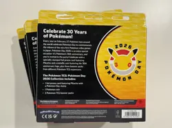 Pokemon TCG Pokemon Day 2026 Collection 30th Anniversary - New & Sealed Lot of 4 - Image 2