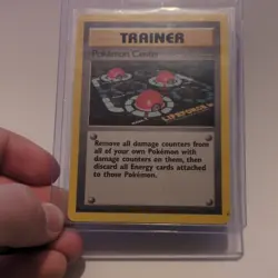 Pokemon Center Base Set Trainer Regular Uncommon English 1999 85/102 TCG Card - Image 1