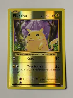 POKEMON PIKACHU 35/108 REVERSE HOLO XY EVOLUTIONS - Image 1