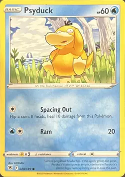 Psyduck 028/189 Common Astral Radiance Pokemon Near Mint - Image 1